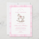 Search for plaid invitations Pink gingham