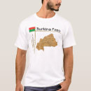 Search for burkina faso tshirts Map