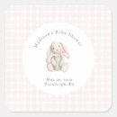 Search for pink easter bunny stickers Baby shower