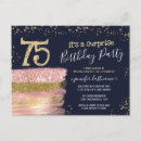 Search for 75th birthday postcards Party