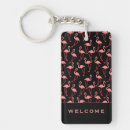 Search for pink flamingo key rings Tropical