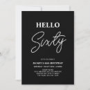 Search for hello sixty invitations Calligraphy
