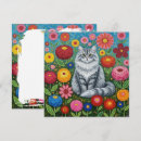Search for cat fluffy cards Flowers