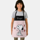 Search for valentines day aprons Snoopy