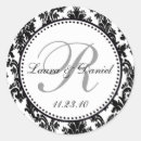 Search for silver damask stickers White