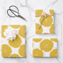 Search for yellow and white wrapping paper Vintage