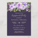 Search for lavender engagement party invitations Flowers