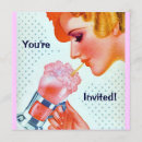 Search for milkshake invitations Pink