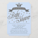 Search for prince and princess baby shower invitations Crown