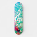 Search for music note skateboards Pink