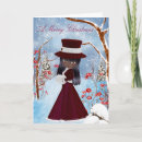 Search for african american christmas cards Snow