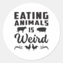 Search for funny vegan stickers Food