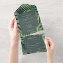 Search for palm leaf wedding invitations Tropical palm trees