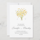 Search for daisy wedding invitations White