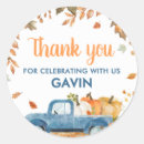 Search for blue truck stickers Little pumpkin