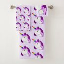 Search for unicorn bath sets Unicorns
