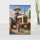 Search for funny farm birthday cards Farmer