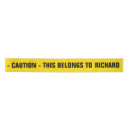 Search for caution ribbon Yellow