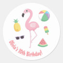 Search for flamingo decor stickers Luau