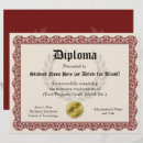 Search for diploma certificate School