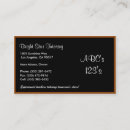Search for blackboard business cards Education