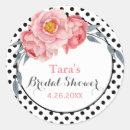 Search for pink dots stickers Bridal shower