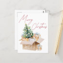 Search for winter trees postcards Minimal