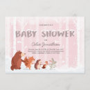 Search for snow baby shower invitations Pink