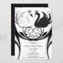 Search for black swan invitations Chic
