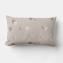 Search for heart cushions Rose gold heart