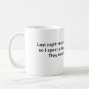 Search for last night mugs Humour