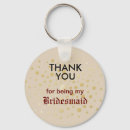 Search for will you be my bridesmaid key rings Elegant