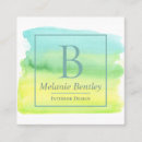 Search for blend business cards Watercolor