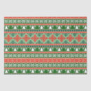 Search for ugly christmas sweater tissue paper Red and green