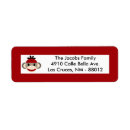 Search for socks return address labels Red
