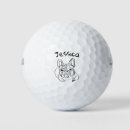 Search for bulldog golf balls Illustration