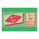 Search for 1950s diner posters Vintage