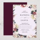 Search for plum wedding invitations Boho