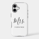 Search for mr and mrs iphone cases Black and white