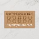 Search for bikini business cards Fashion