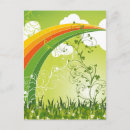 Search for three leaf clover postcards Lucky