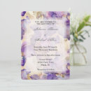 Search for purple iris wedding invitations Chic