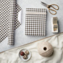 Search for houndstooth wrapping paper Brown