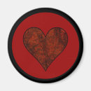 Search for red hearts magnets Valentines