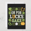 Search for luck invitations Saint