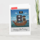 Search for funny pirate birthday cards Nautical