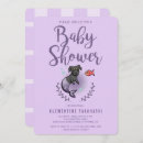 Search for purple mermaid baby shower invitations Cute
