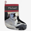 Search for gray and white christmas stockings Stripes