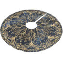 Search for blue and gold tree skirts Flower