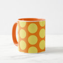 Search for orange polka dots mugs Retro